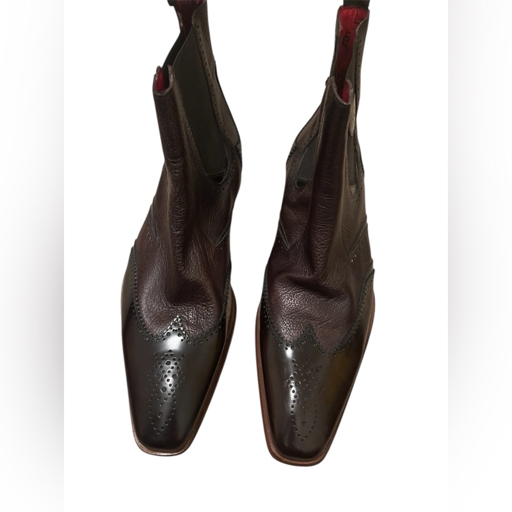 Jeffery West Muse pointed Leather  Boot Nwt size 10